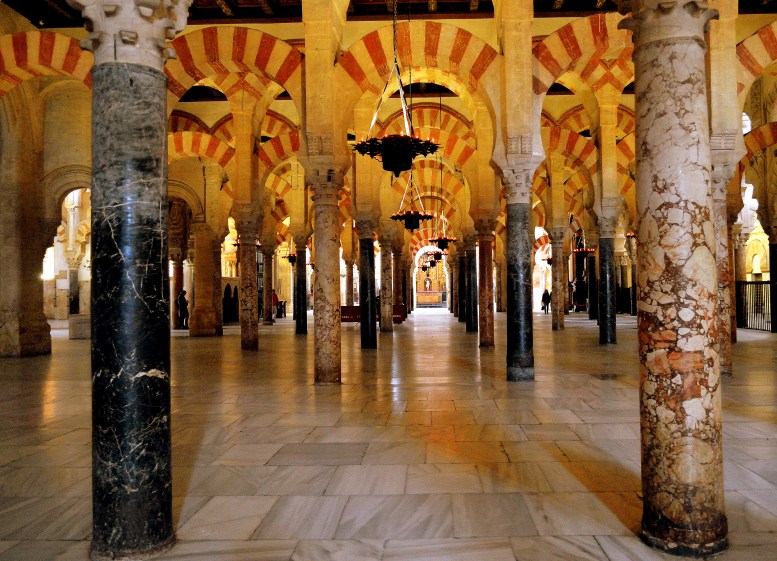 Great Mosque of Cordoba which was later turned into a Cathedral